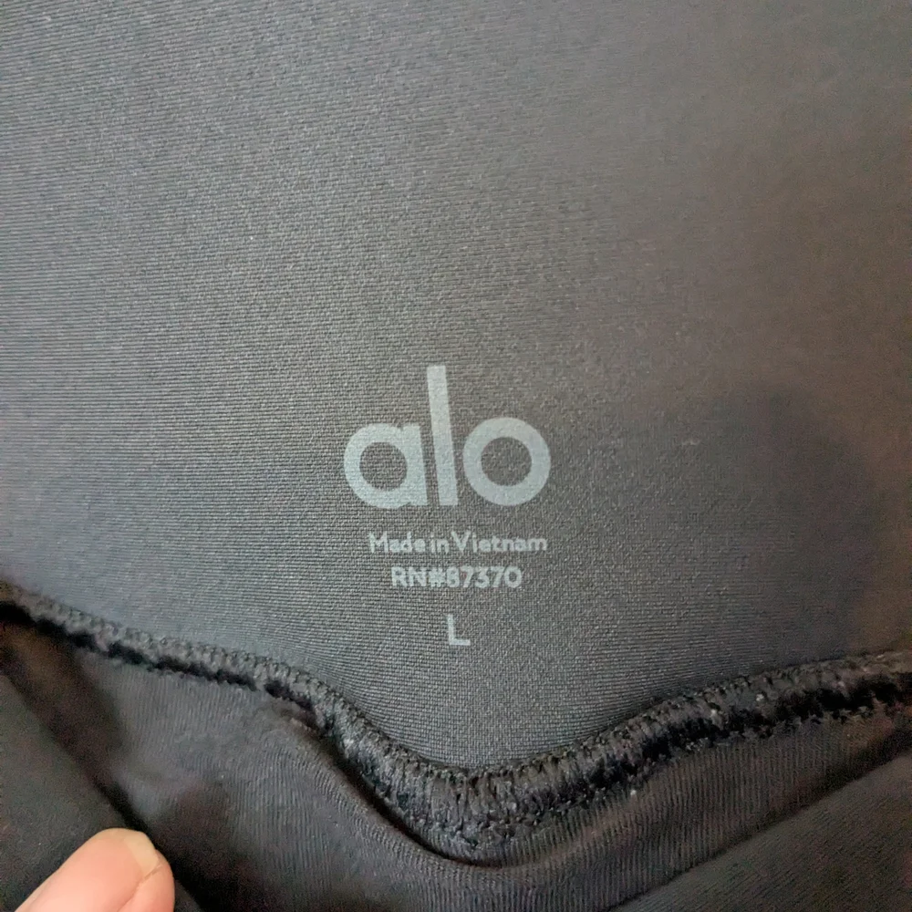 ALO Yoga Gray Mini Skater Skirt